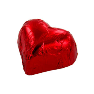 Rood staniol hartje