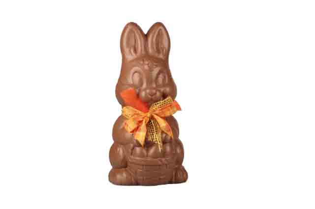 Of later Hervat Tienerjaren Paashaas groot 50 cm - van Ekris chocolade